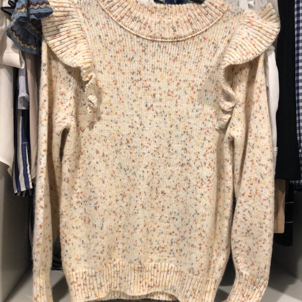 Ruffle sweater